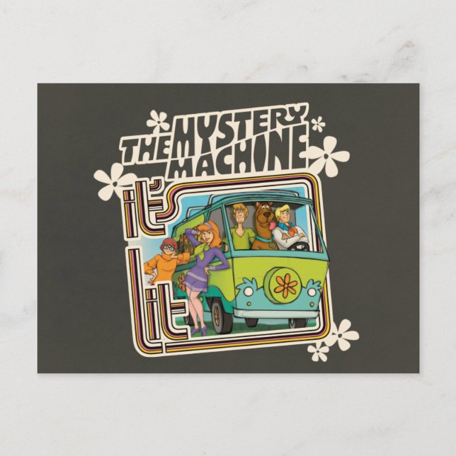 Scooby-Doo | "It's Lit" Mystery Machine Graphic Postcard (Front)