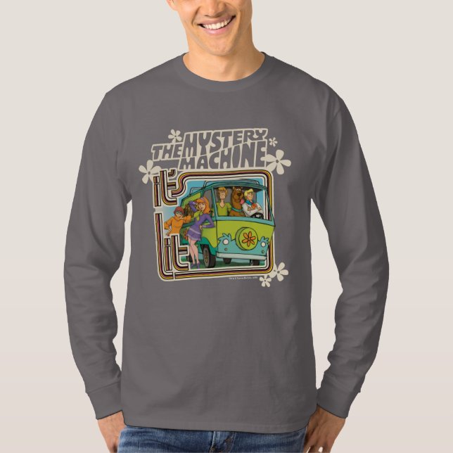 Scooby-Doo | "It's Lit" Mystery Machine Graphic T-Shirt (Front)