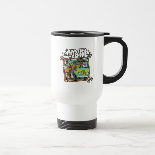 Scooby-Doo | "It's Lit" Mystery Machine Graphic Travel Mug (Right)