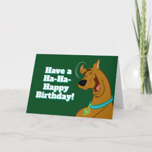 Scooby-Doo Laughing Card