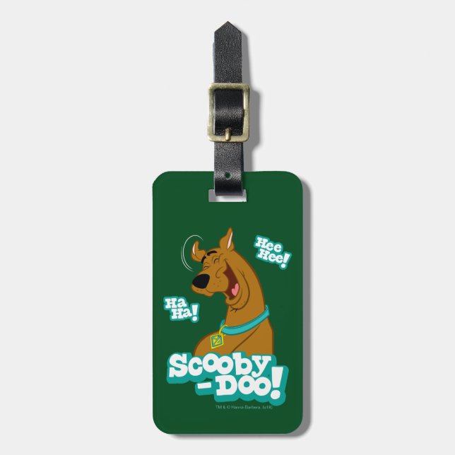 Scooby-Doo Laughing Luggage Tag (Front Vertical)
