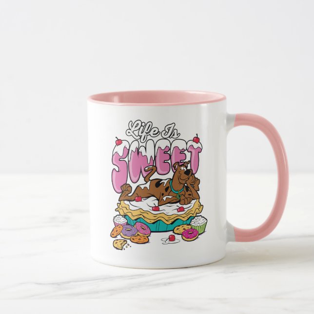 Scooby-Doo "Life Is Sweet" Mug (Right)