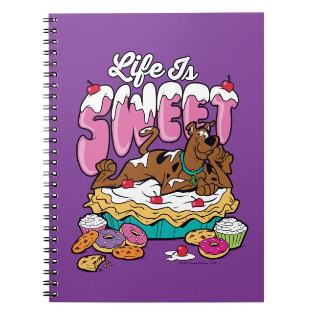 Scooby-Doo "Life Is Sweet" Notebook (Front)