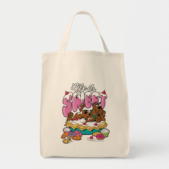 Scooby-Doo "Life Is Sweet" Tote Bag (Front)