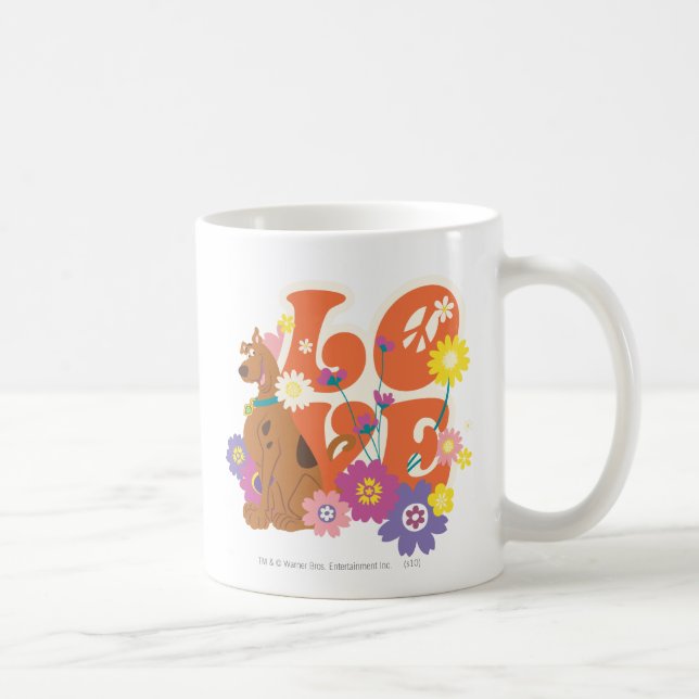 Scooby-Doo "Love" Coffee Mug (Right)