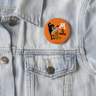 Scooby-Doo   M is for Monster 6 Cm Round Badge