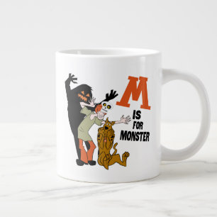 Scooby-Doo M is for Monster Large Coffee Mug
