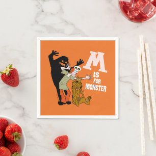 Scooby-Doo   M is for Monster Napkin