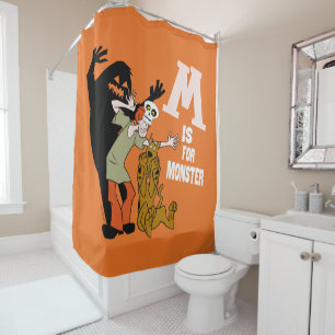 Scooby-Doo M is for Monster Shower Curtain