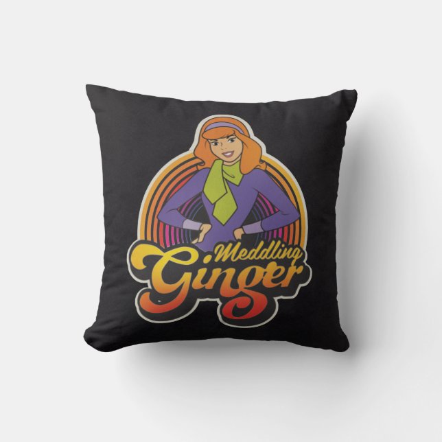 Scooby-Doo | "Meddling Ginger" Daphne Cushion (Front)