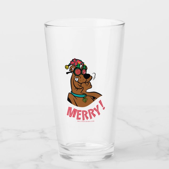 Scooby-Doo Merry Laughter Glass (Front)