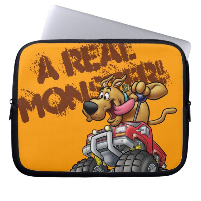 Scooby Doo-Monster Truck Laptop Sleeve (Front)