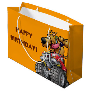 Scooby Doo-Monster Truck Large Gift Bag