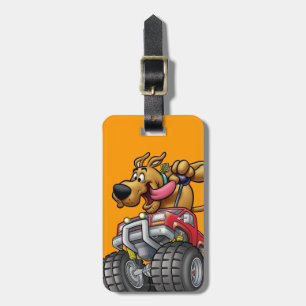 Scooby Doo-Monster Truck Luggage Tag