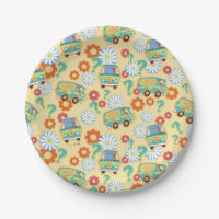 Scooby-Doo Mystery Machine Flower Pattern