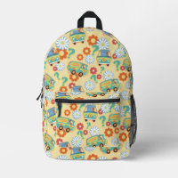 Scooby-Doo Mystery Machine Flower Pattern