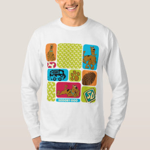 Scooby-Doo Mystery Pattern T-Shirt
