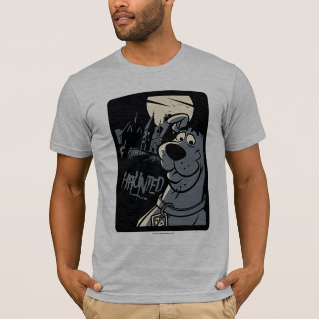 Scooby-Doo Noir Haunted Mansion Graphic T-Shirt (Front)