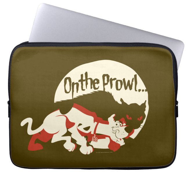 Scooby-Doo "On The Prowl" Laptop Sleeve (Front)