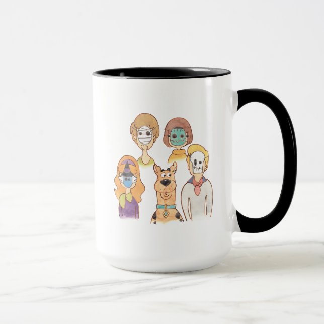 Scooby-Doo | Our Halloween Masks Mug (Right)
