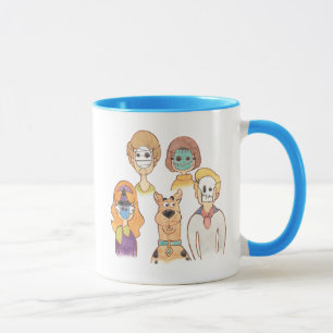 Scooby-Doo   Our Halloween Masks Mug