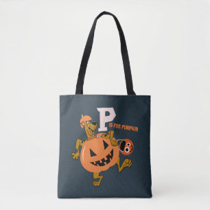 Scooby-Doo   P is for Pumpkin Tote Bag