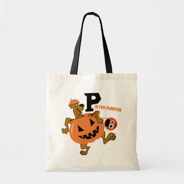Scooby-Doo | P is for Pumpkin Tote Bag (Front)
