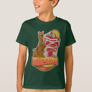 Scooby-Doo   Pile of Pizza "Munchies" Graphic T-Shirt
