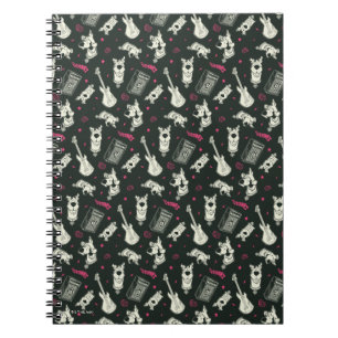 Scooby-Doo Punk Guitar and Amp Pattern Notebook