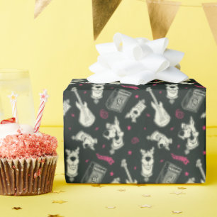 Scooby-Doo Punk Guitar and Amp Pattern Wrapping Paper