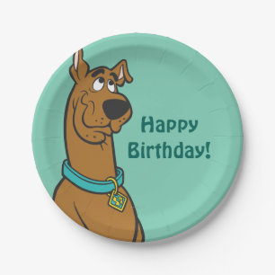 Scooby-Doo Puppy Eyes Paper Plate