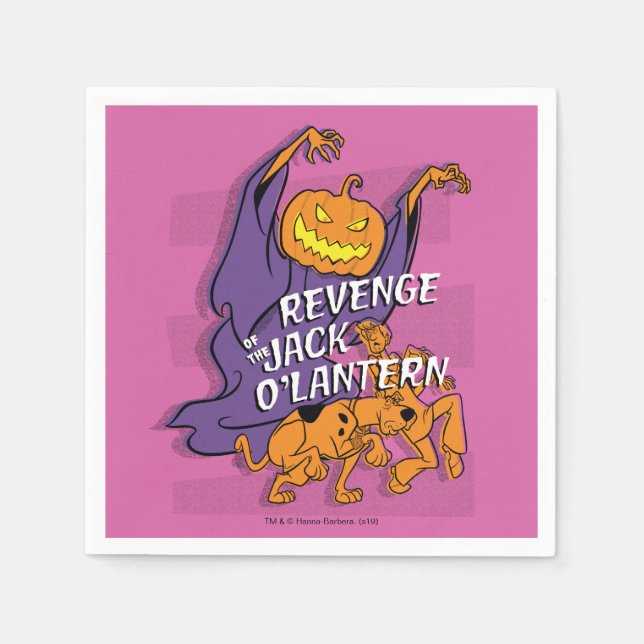 Scooby-Doo | Revenge of the Jack O' Lantern Napkin (Front)