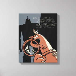 Scooby-Doo "Romethin's Out There" Canvas Print
