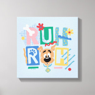 Scooby-Doo   Ruh Roh Baby Scooby-Doo Canvas Print