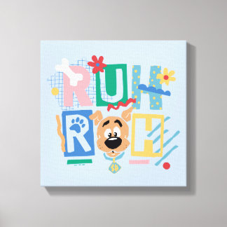 Scooby-Doo | Ruh Roh Baby Scooby-Doo Canvas Print