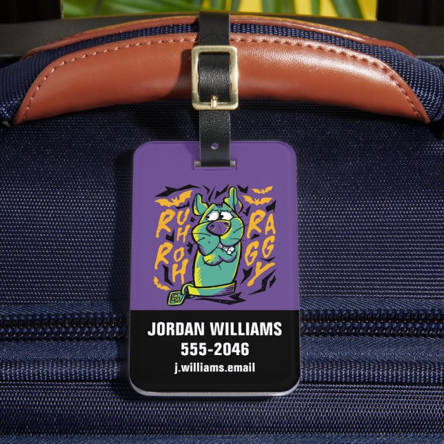 Scooby-Doo | Ruh Roh Raggy Luggage Tag (Front Insitu 2)