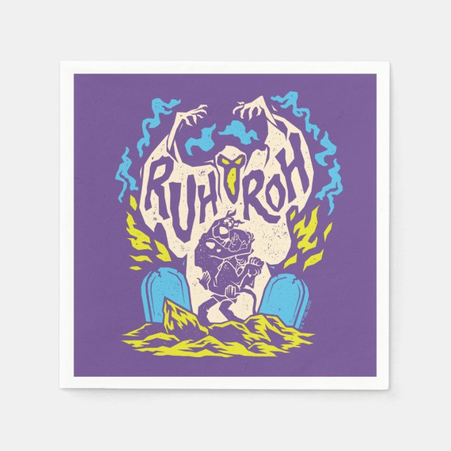 Scooby-Doo | Ruh Roh Scooby & Shaggy Napkin (Front)