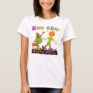 Scooby-Doo Ruh Roh! Wrong Spell! T-Shirt