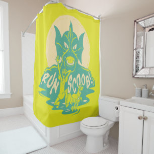 Scooby-Doo   Run Scoob! Shower Curtain