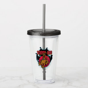 Scooby-Doo Running From Ghosts Graphic Acrylic Tumbler