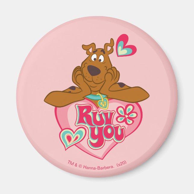 Scooby-Doo - Ruv You Magnet (Front)