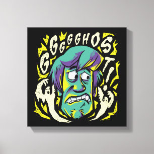 Scooby-Doo   Scared Shaggy Canvas Print
