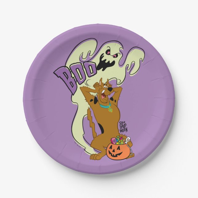 Scooby-Doo | Scooby-Doo Boo Paper Plate (Front)