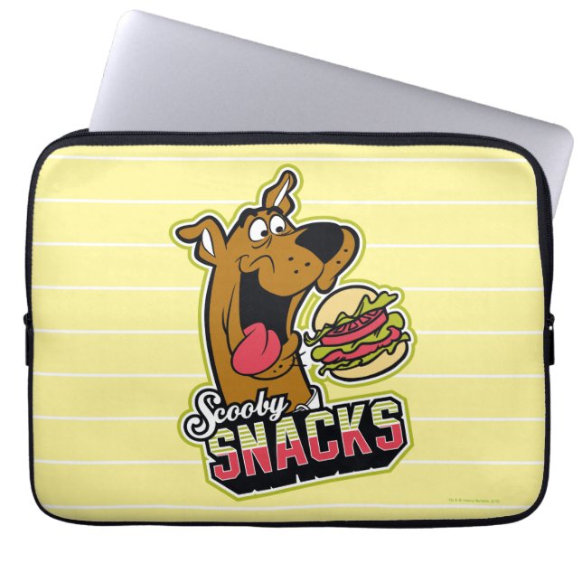 Scooby-Doo "Scooby Snacks" Logo Laptop Sleeve (Front)