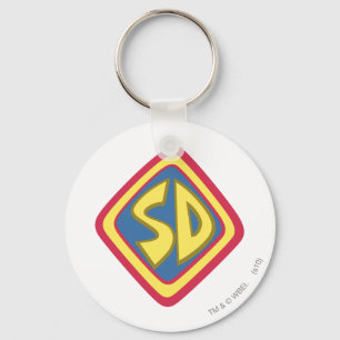 Scooby-Doo "SD" Icon Key Ring