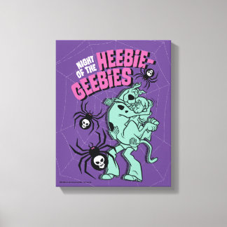 Scooby-Doo & Shaggy Heebie-Geebies Canvas Print