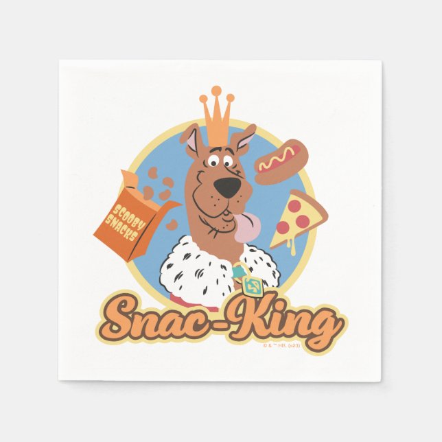 Scooby-Doo Snac-King Napkin (Front)