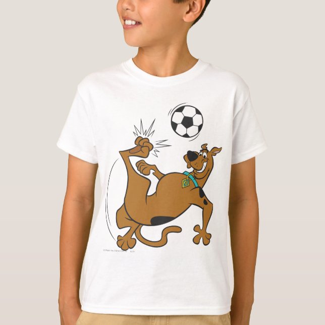 Scooby-Doo Soccer Overhead Kick T-Shirt (Front)