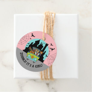 Scooby-Doo Spooktacular Halloween Baby Shower Favour Tags
