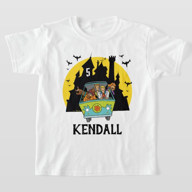 Scooby-Doo Spooktacular Halloween Birthday T-Shirt (Laydown)